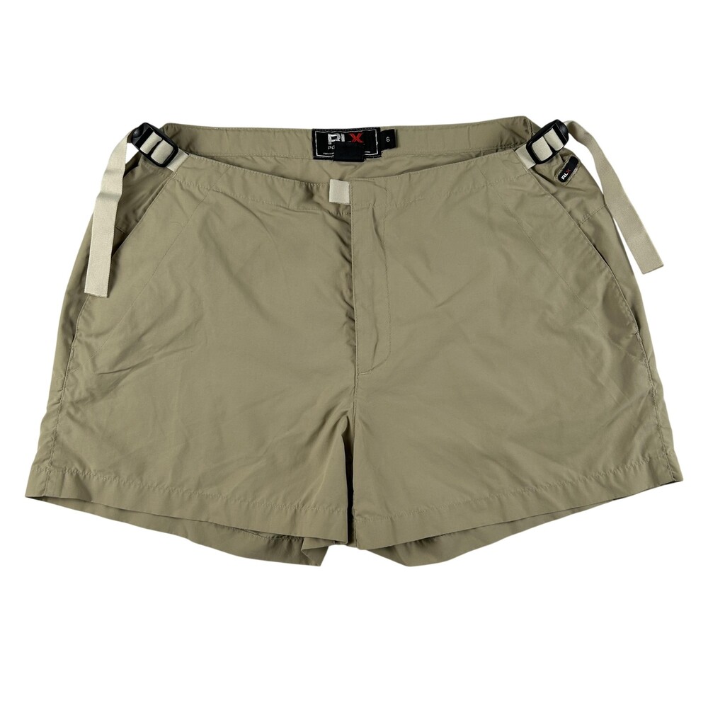Vintage RLX Polo Sport Shorts Womens Size 6 Nylon Adjustable Outdoor Hiking
